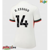 Camiseta Chelsea Dario Essugo #14 Visitante Equipación para mujer 2025-26 manga corta